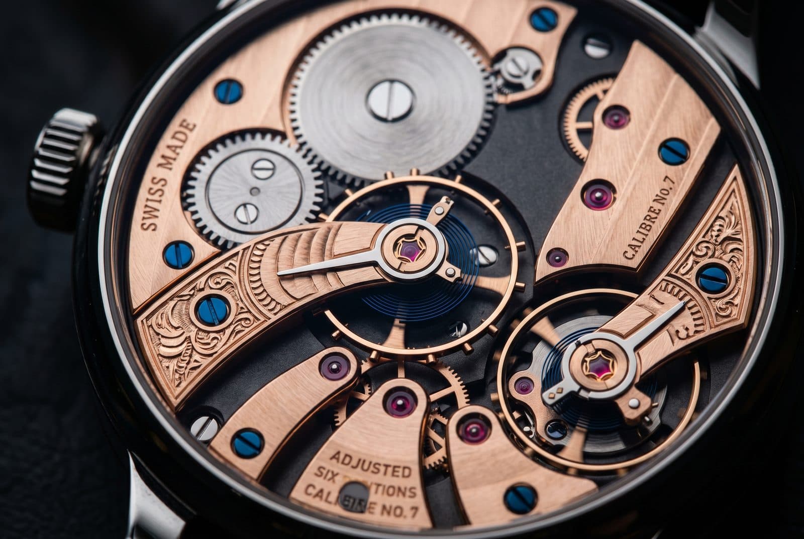 Swiss precision — mechanical movement detail